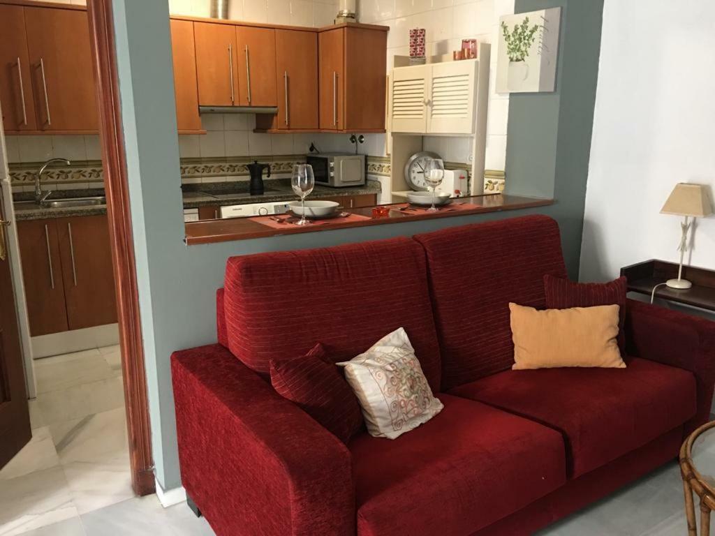 Apartamento Balneario Playa Caleta Кадис Экстерьер фото